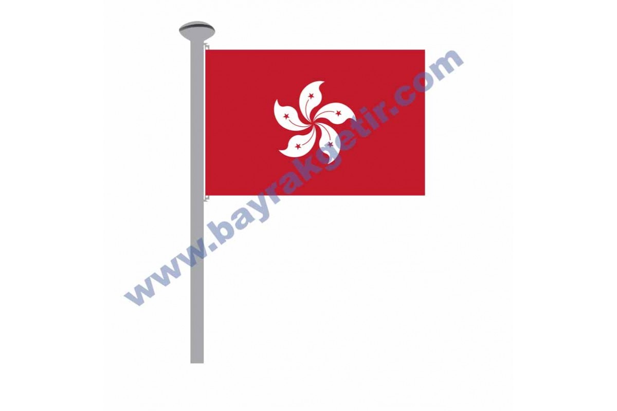 HONG KONG GÖNDER BAYRAK 50x75 ( EBAT SEÇİNİZ ) HONG KONG GÖNDER BAYRAK 50x75 ( EBAT SEÇİNİZ )